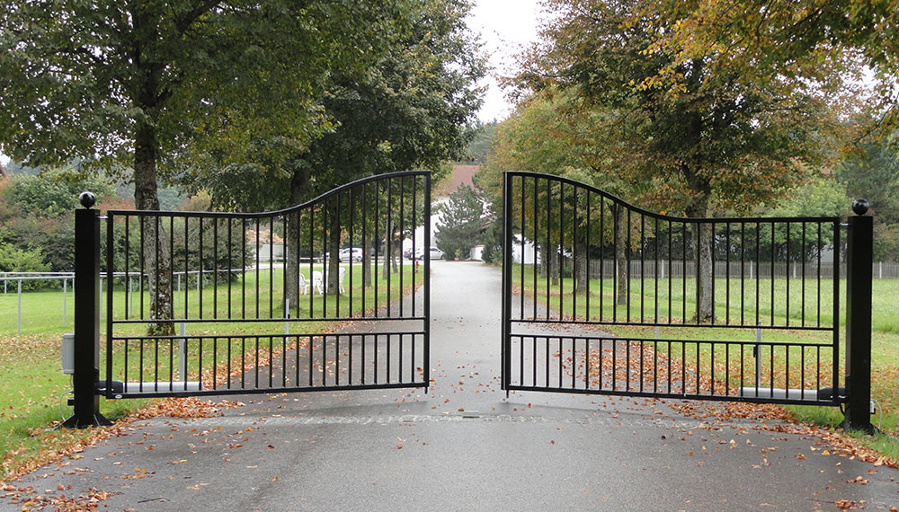 elegantes Hoftor