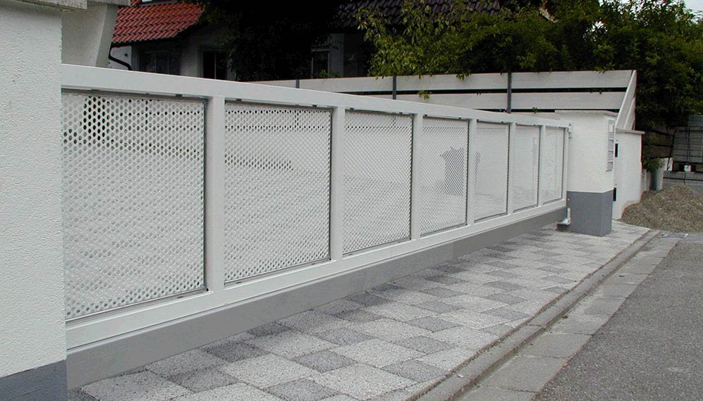 transparentes Hoftor