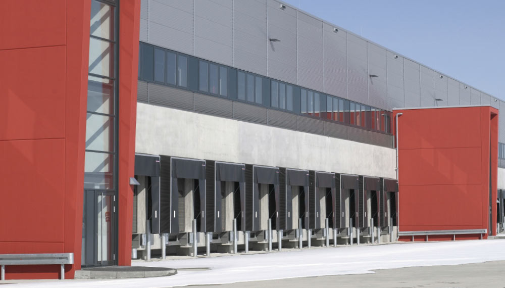 Industrietore f&uuml;r Logistikunternehmen