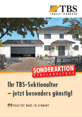 Prospekt Sektionaltore Sonderangebote