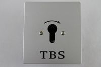 Schl&uuml;sselschalter TBS 1 UNTERPUTZ